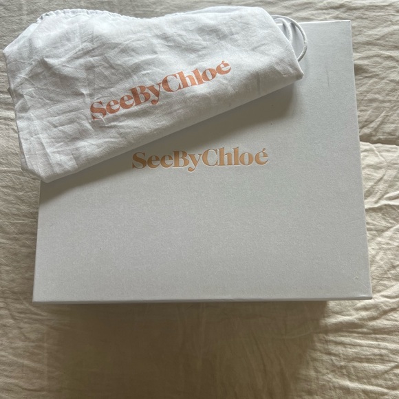 See by Chloe Frayed Wedge in Natural - Picture 8 of 9